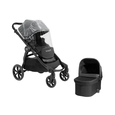 Baby Jogger City Select 2 Stroller - Radiant Slate (2in1 Pram Bundle) | Fast & Easy 365 Day Returns