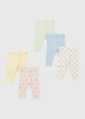 Baby Multicolour Floral Spring Leggings (Newborn-23mths)