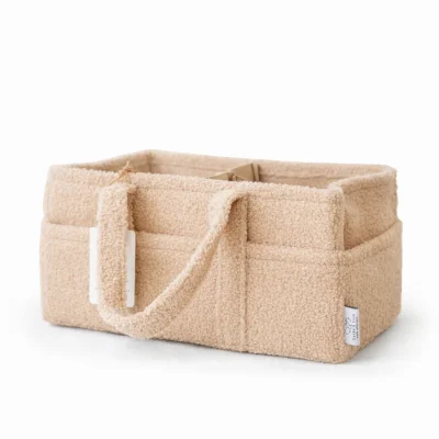 Baby Nappy Caddy Organiser Teddy Fabric - Default