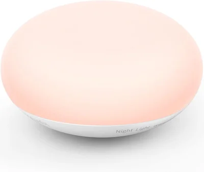 Baby Night Light, Nursery Night Lamp for Breastfeeding, Soft BPA Free Silicone Touch-Control Night Lamp, Eye Caring, Easy Flip Design, Stepless Dimming