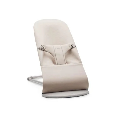BabyBjörn Bliss Baby Bouncer, Woven, Classic Quilting, Sandstone Grey — image 2