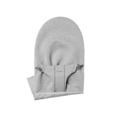 BabyBjörn 3D Jersey Fabric Seat for Bouncer - Light Grey - Light Grey