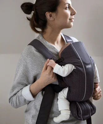 BabyBjorn BabyBjörn Baby Carrier Mini 3D Mesh - Anthracite