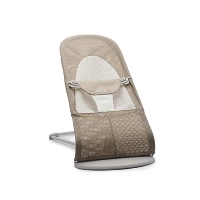 BabyBjörn Bouncer Balance Soft, Mesh, Grey Beige/White