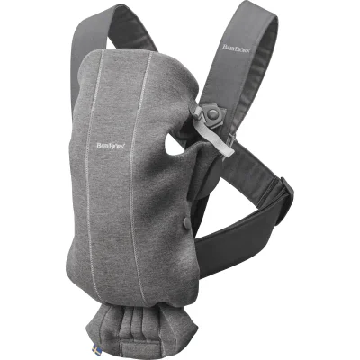 BABYBJÖRN Mini Baby 3D Jersey Carrier - Dark Grey