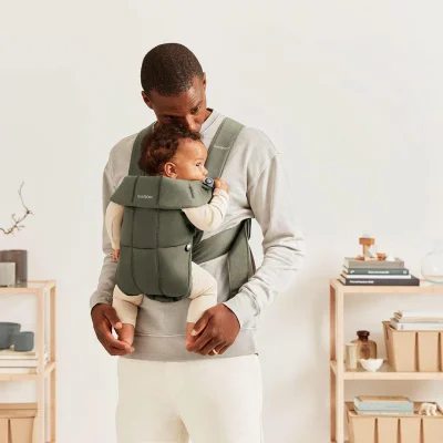 BabyBjorn Baby Carrier Mini 3D Jersey - Light Beige — image 4