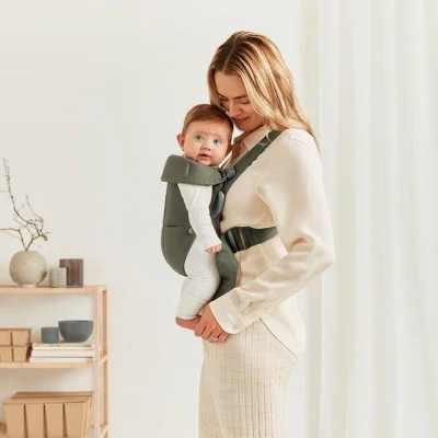 BabyBjorn Baby Carrier Mini 3D Jersey - Light Beige — image 5