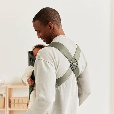 BabyBjorn Baby Carrier Mini 3D Jersey - Light Beige — image 7