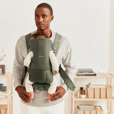 BabyBjorn Baby Carrier Mini 3D Jersey - Light Beige — image 8