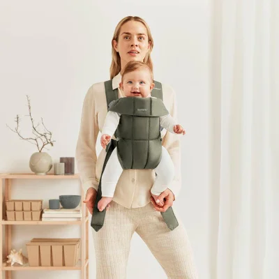 BabyBjorn Baby Carrier Mini 3D Jersey - Light Beige — image 9