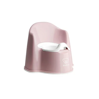 BabyBjorn Potty Chair - Powder Pink/White - Pink