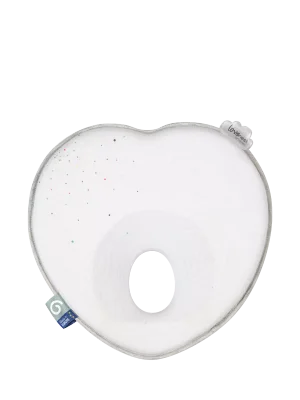 Babymoov Lovenest Baby Anti Flat Head Support Pillow, White