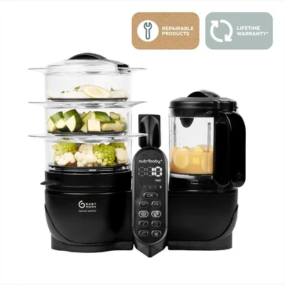Babymoov Nutribaby (+) XL Black Edition 6 in 1
