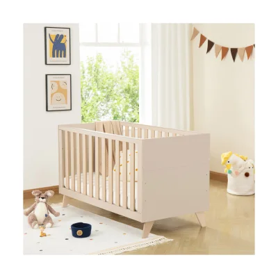 Babymore Dante Cot Bed - Cashmere
