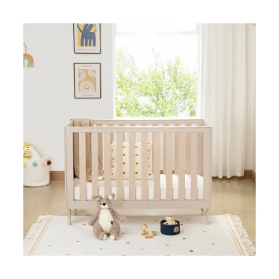 Babymore Dante Mini Cot Bed - Cashmere
