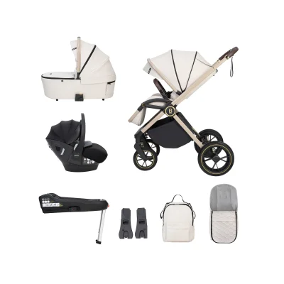 Babymore Kai Travel System Pecan with Base - Sandstone