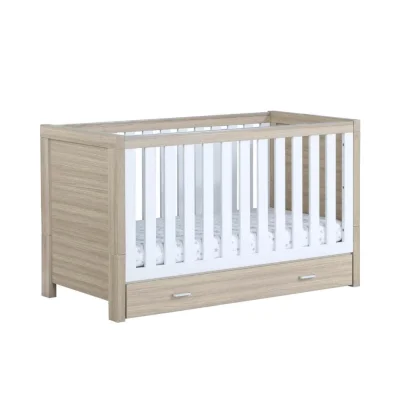 Babymore Luno Cot Bed with Under Drawer