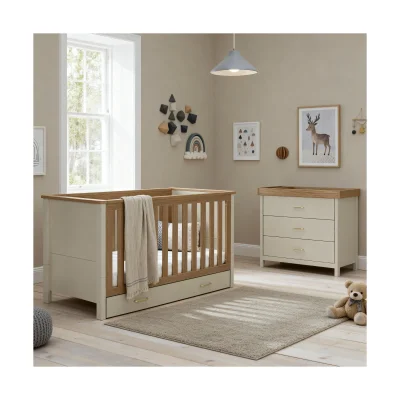 Babymore Mira 2 Piece Nursery Room Set
