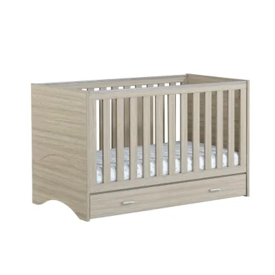Babymore Veni Cot Bed with Drawer