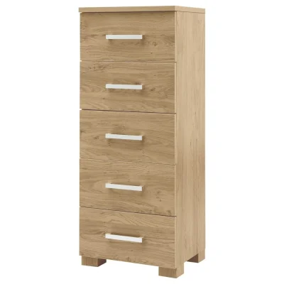 BabyStyle Bordeaux Tall Boy-Oak