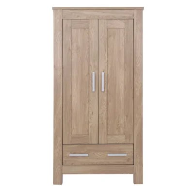 BabyStyle Bordeaux Wardrobe-Oak