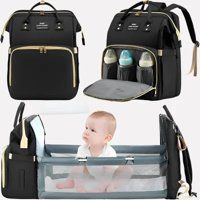 Bambino All‑in‑One Diaper Bag - Default