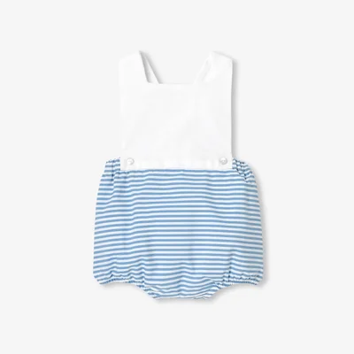 Baby Boy Cotton Playsuit - Default