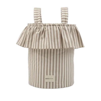 Basket Beige Stripes - Default