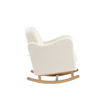 Bebe & Beyond Soother Boucle Nursing Chair - Off White — image 5