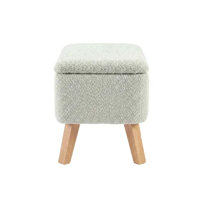 Bebe & Beyond Soother Boucle Nursing Chair with Stool - Sage — image 9