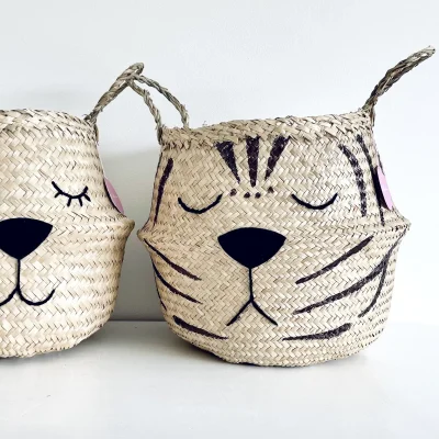 Bellybambino Natural Tiger Basket