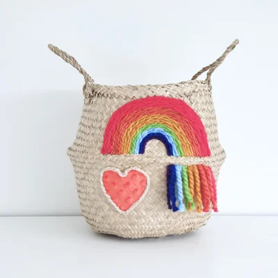Bellybambino Rainbow And Heart Basket