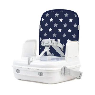 Benbat Yummigo Booster/Feeding Seat with Storage Compartment Base - Blue