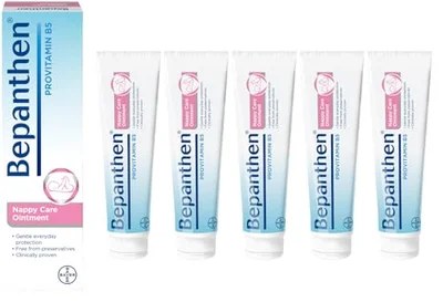Bepanthen Nappy Care Ointment, 100 g, Pack of 5