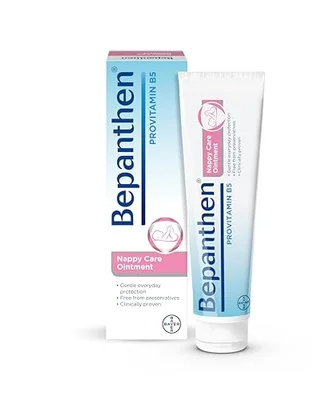 Bepanthen Nappy Care Ointment | Nappy Cream with Provitamin B5 | Suitable for Newborns Skin, 100 g (Packing May Vary). (Pack of 3)
