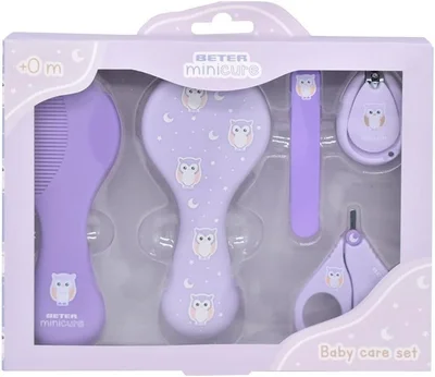 Beter 5 Piece Baby Care Set - Owl
