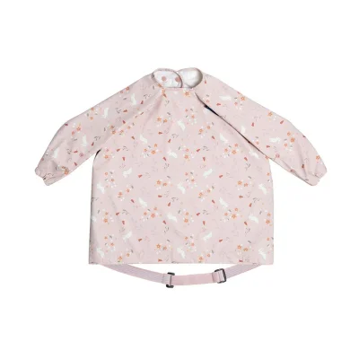 Bibado Long Sleeve Coverall Weaning Bib - Botanical Bunnies
