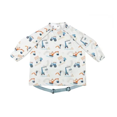 Bibado Long Sleeve Coverall Weaning Bib - Little Loader