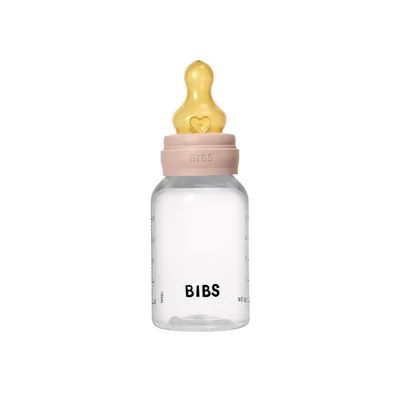 BIBS Medium Flow Baby Bottle Latex 1 Pack