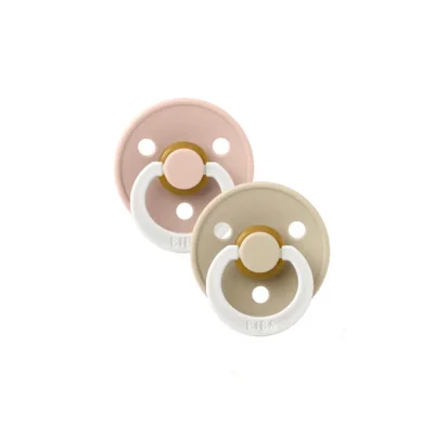 BIBS Colour GLOW Latex Pacifiers