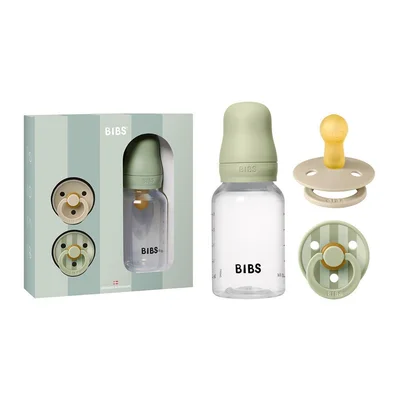 BIBS Gift Set Baby Sprinkle - Sage