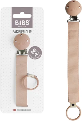 BIBS Pacifier Clip Ribbon - Blush