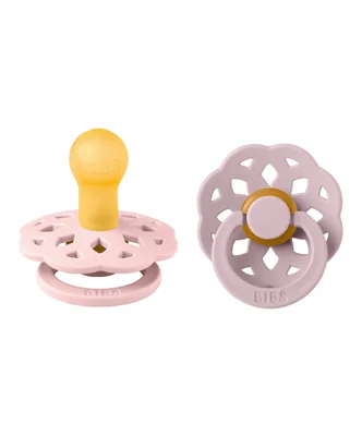 BIBS Boheme Latex Pacifiers - Blossom Dusky Lilac