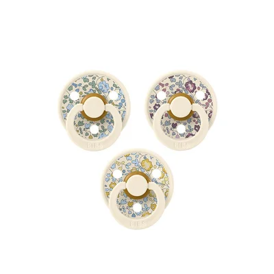 BIBS X LIBERTY Try-It Eloise Colour Pacifiers - 3 Pack