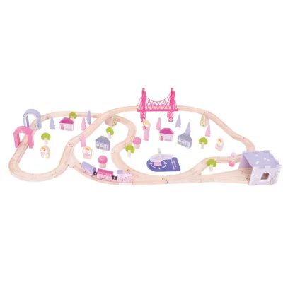 Bigjigs Toys Rail Fairy Town Train Set