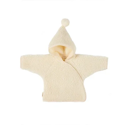 BINIBAMBA Merino Snugglejacket - Milk