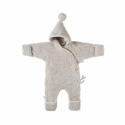 BINIBAMBA Merino Wool Snugglesuit - Cloud - Cloud