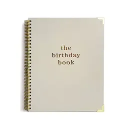 Birthday Book Keepsake Journal, Perfect Gift for New Busy Parents, Aesthetic Letter to My Child, Baby Shower Gift