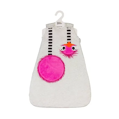 Bizzi Growin 2.5 Tog Sleeping Bag - Octavia Ostrich - 2.5 TOG / 0-6m / Octavia Ostrich