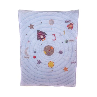Bizzi Growin Cot Bed Quilt-Far Away Universe - Default